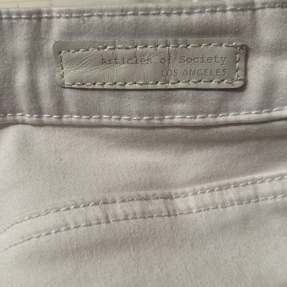 Articles of Society Distresses Frayed Hem Skinny Jean - Size 31 - Picture 6 of 7